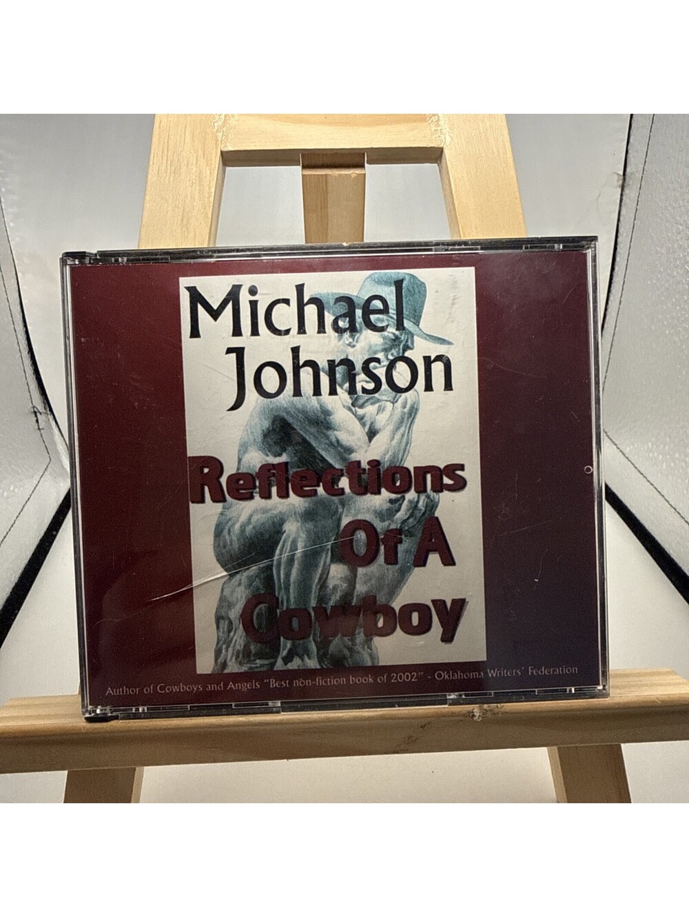 Michael Johnson Reflections Of A Cowboy Audio CD Spoken Word Stories